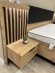 Тумби приліжкові 2 шт. Perfect Home Таллі / Tally з 2 шухлядами 1S/51 Дуб артизан/антрацит (PFH-091098)
