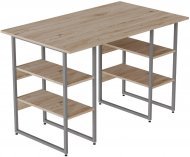 Комп'ютерний стіл Ferrum-decor Карен 75x120x60 сірий ДСП Дуб Сан-Марино 32мм (FRD-102426)