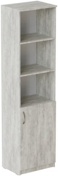 Пенал Анжело Ferrum-decor на 4 полиці з 1 дверима 1900x500x380 ДСП Бетон 16 мм (FRD-104953) Пенал Анжело Ferrum-decor на 4 полиці з 1 дверима 1900x500x380 ДСП Бетон 16 мм (FRD-104953)