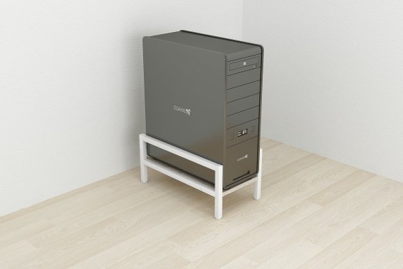 Підставка для системного блоку Ferrum-decor Нікі 21x24x45 Білий ДСП Сан-Марино 16мм (FRD-105293) Підставка для системного блоку Ferrum-decor Нікі 21x24x45 Білий ДСП Сан-Марино 16мм (FRD-105293)