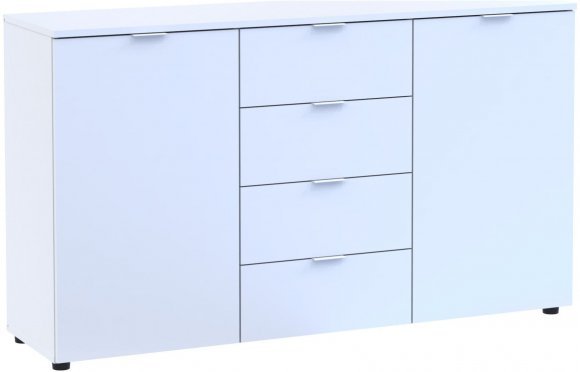Комод у спальню Doros Рон 5 140х38х81 см Білий (DRS-011300)