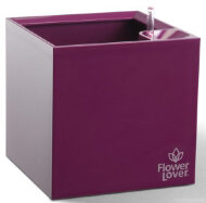 Розумний вазон Cubico Flower Lover 21 см 41118053 пурпуровий глянцевий