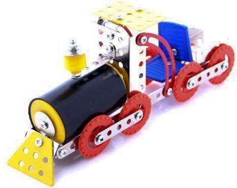 Конструктор металевий Inteligent DIY Model Car Паровоз 117 ел. 58033Ut