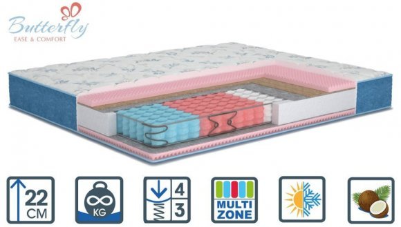 Матрас Azalia (Азалія) двосторонній 160х200х22 см