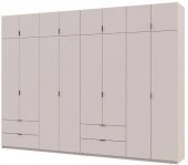 Шафа для одягу Doros Лукас Кашемір 4+4 ДСП 320х50х240 DRS-011720 (42005128)
