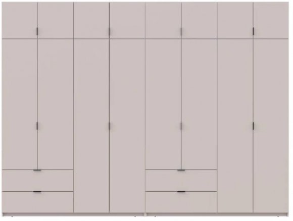 Шафа для одягу Doros Лукас Кашемір 4+4 ДСП 320х50х240 DRS-011720 (42005128) Шафа для одягу Doros Лукас Кашемір 4+4 ДСП 320х50х240 DRS-011720 (42005128)