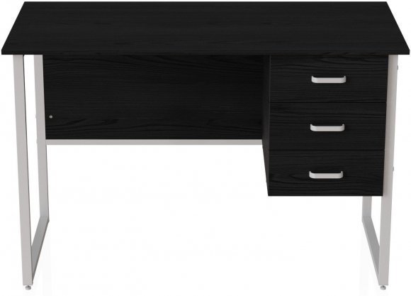 Комп'ютерний стіл Ferrum-decor Гаррі 75x120x70 білий ДСП Сосна Кембра 16мм (FRD-101005)