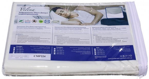 Наматрасник Vilena водонепроникний 70х180 см Наматрасник Vilena водонепроникний 70х180 см