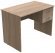 Стіл комп'ютерний Вінсент Ferrum-decor 750x1000x600 ДСП Дуб Сонома 16 мм (FRD-104785)