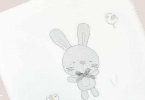 Mary Baby Одеяло вафельное Kiss серый 80/KI/G Mary Baby Одеяло вафельное Kiss серый 80/KI/G