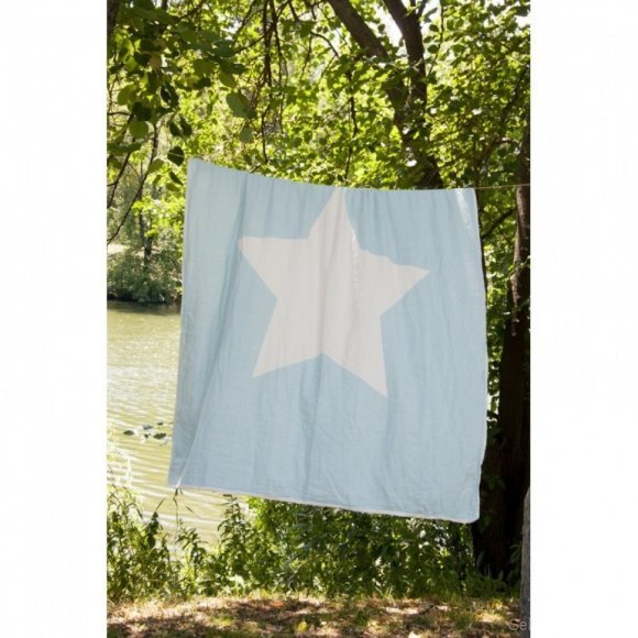 Плед-накидка 130х170 см см North Star Throw Blue