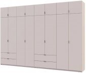 Шафа для одягу Doros Лукас Кашемір 4+4 ДСП 340х50х240 DRS-011721 (42005140)