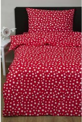 Постільна білизна для підлітків Young Small Stars червоний ранфорс svt-2000022237215 Постільна білизна для підлітків Young Small Stars червоний ранфорс svt-2000022237215