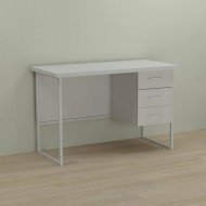 Письмовий стіл Ferrum-decor Гаррі 76x120x70 білий ДСП Біле 32мм (FRD-101006) Письмовий стіл Ferrum-decor Гаррі 76x120x70 білий ДСП Біле 32мм (FRD-101006)