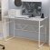 Письмовий стіл Ferrum-decor Раян 75x120x60 білий ДСП Біле 16мм (FRD-101131)