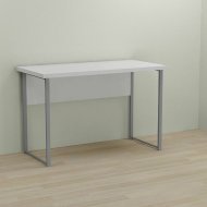 Письмовий стіл Ferrum-decor Курт 76x140x70 сірий ДСП Біле 32мм (FRD-101882)