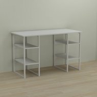 Письмовий стіл Ferrum-decor Карен 75x140x70 білий ДСП Біле 16мм (FRD-102286)