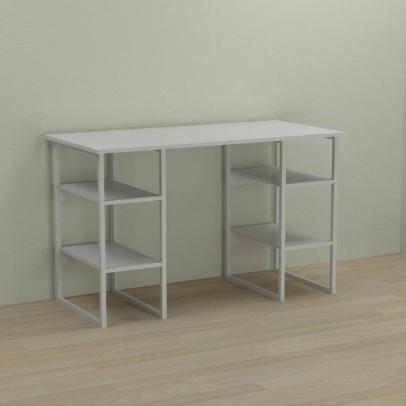 Письмовий стіл Ferrum-decor Карен 75x140x70 білий ДСП Біле 16мм (FRD-102286) Письмовий стіл Ferrum-decor Карен 75x140x70 білий ДСП Біле 16мм (FRD-102286)