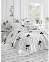 Покривало піке Home Perfect Hope білий 200х235 см svt-2000022271165