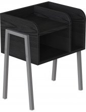 Тумба модульна Ferrum-decor Амелі 540x450x320 метал Сірий ДСП Сосна Кембра 16 мм (FRD-103019)