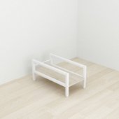 Підставка для системного блоку Ferrum-decor Нікі 21x24x45 Білий ДСП Сонома 16мм (FRD-105295)