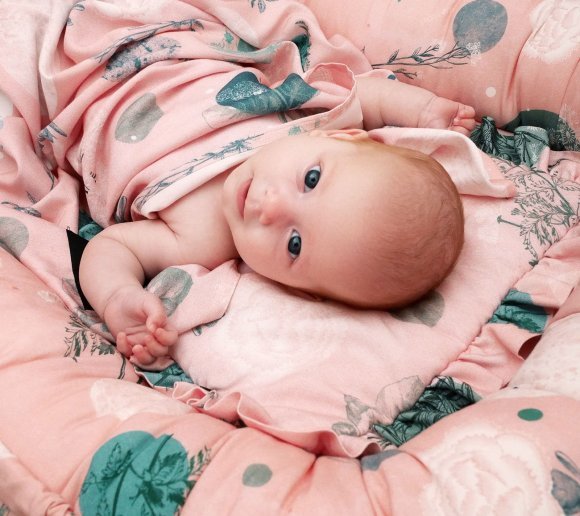 Кокон для немовлят Rose Garden lullalove-8795