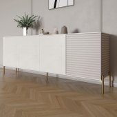 Комод на золотих металевих ніжках LION Грей 204x38x76,5 см Бетон Style/Кашемір (LION-042643) Комод на золотих металевих ніжках LION Грей 204x38x76,5 см Бетон Style/Кашемір (LION-042643)