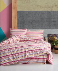 Постільна білизна Home Perfect Ranforce Polko євро 200х220 см