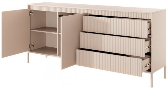 Комод Perfect Home Сенсо / Senso 2-дверний з 3 шухлядами 2D3S/187 Беж (PFH-091108)