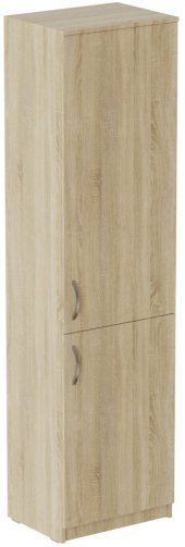 Пенал Анжело Ferrum-decor на 5 полиць із 2 дверима 1900x500x380 ДСП Дуб Сонома 16 мм (FRD-104957)