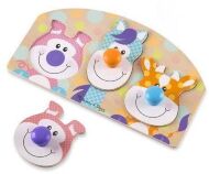 Перший формовий пазл Тварини ферми MD13440 Перший формовий пазл Тварини ферми MD13440