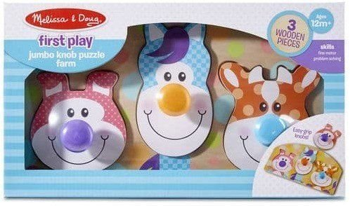 Перший формовий пазл Тварини ферми MD13440