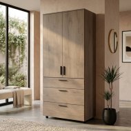 Шафа для одягу Doros Торн Кремона Канноло 2 ДСП/3Ш (полиці) 90х51.6х200 (DRS-012016) Шафа для одягу Doros Торн Кремона Канноло 2 ДСП/3Ш (полиці) 90х51.6х200 (DRS-012016)