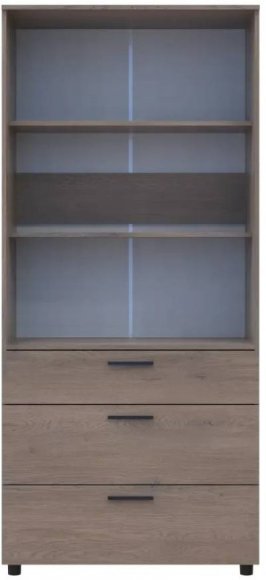 Шафа для одягу Doros Торн Кремона Канноло 2 ДСП/3Ш (полиці) 90х51.6х200 (DRS-012016)
