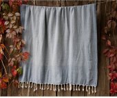 Плед-накидка Tan Throw denim синій 125х180 см 2000022087599