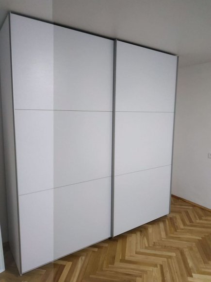Шафа-купе двохдверна Doros G-Caiser 220х60х240 см Білий (DRS-011004) Шафа-купе двохдверна Doros G-Caiser 220х60х240 см Білий (DRS-011004)