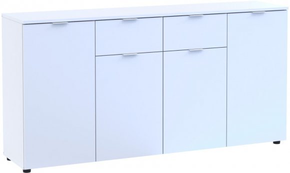 Комод у вітальню Doros Рон 7 160х38х81 см Білий (DRS-011304)