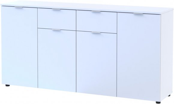Комод у вітальню Doros Рон 7 160х38х81 см Білий (DRS-011304)