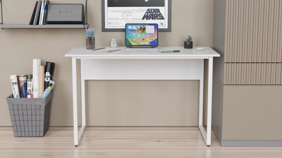 Комп'ютерний стіл Ferrum-decor Раян 75x120x70 сірий ДСП Сосна Кембра 16мм (FRD-101635)