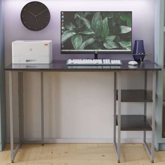 Комп'ютерний стіл Ferrum-decor Кевін 75x140x70 сірий ДСП Сосна Кембра 16мм (FRD-101761)
