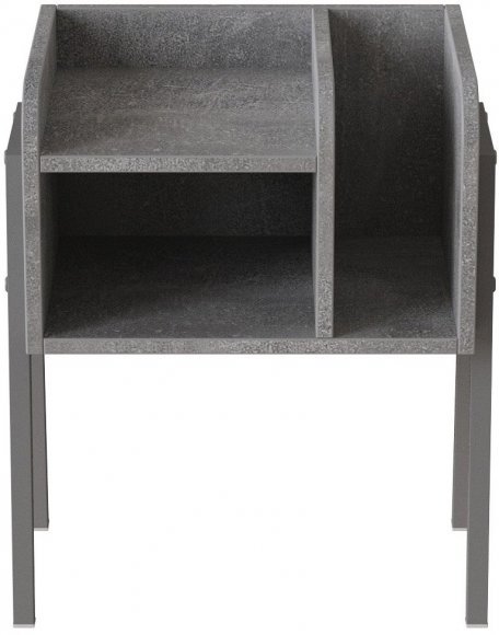 Тумба модульна Ferrum-decor Амелі 540x450x320 метал Сірий ДСП Бетон 16 мм (FRD-103023) Тумба модульна Ferrum-decor Амелі 540x450x320 метал Сірий ДСП Бетон 16 мм (FRD-103023)