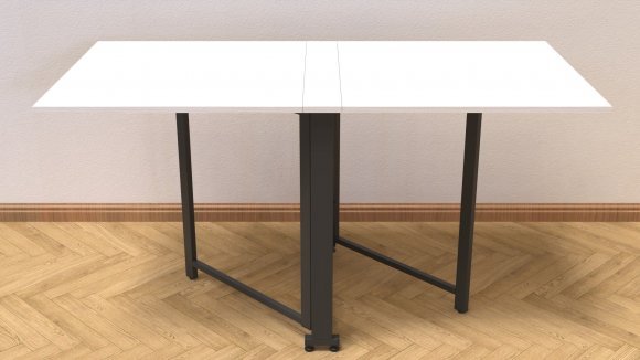 Стіл-книга трансформер Оріон 2 Ferrum-decor 750x1520x730 Чорний метал ДСП Біле 16 мм (FRD-104583) Стіл-книга трансформер Оріон 2 Ferrum-decor 750x1520x730 Чорний метал ДСП Біле 16 мм (FRD-104583)