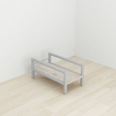 Підставка для системного блоку Ferrum-decor Нікі 21x24x45 Сірий ДСП Сан-Марино 16мм (FRD-105299)
