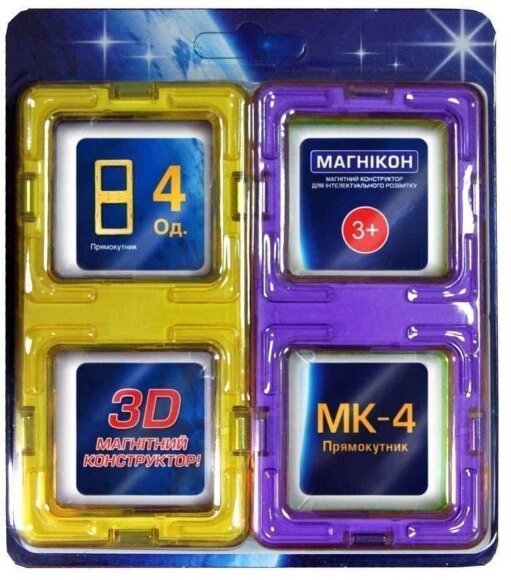 Додатковий набір Магнікон прямокутник 4шт MK-4-ПР