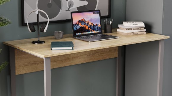 Письмовий стіл Ferrum-decor Раян 76x120x60 білий ДСП Біле 32мм (FRD-101136)