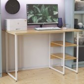 Комп'ютерний стіл Ferrum-decor Кевін 75x140x60 білий ДСП Дуб Сан-Марино 16мм (FRD-101262) Комп'ютерний стіл Ferrum-decor Кевін 75x140x60 білий ДСП Дуб Сан-Марино 16мм (FRD-101262)