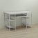 Письмовий стіл Ferrum-decor Тім 76x140x70 білий ДСП Біле 32мм (FRD-101386)