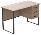 Комп'ютерний стіл Ferrum-decor Гаррі 76x120x60 чорний ДСП Дуб Сан-Марино 32мм (FRD-103539) Комп'ютерний стіл Ferrum-decor Гаррі 76x120x60 чорний ДСП Дуб Сан-Марино 32мм (FRD-103539)