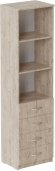 Пенал Анжело Ferrum-decor на 3 полиці з 4 шухлядами 1900x500x380 ДСП Дуб Сан-Марино 16 мм (FRD-104961) Пенал Анжело Ferrum-decor на 3 полиці з 4 шухлядами 1900x500x380 ДСП Дуб Сан-Марино 16 мм (FRD-104961)
