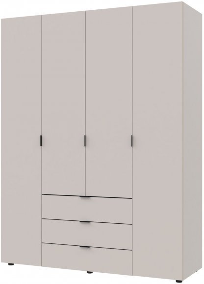 Шафа розпашна для одягу Doros Гелар 155х49,5х203,4 см Кашемір (DRS-011168)